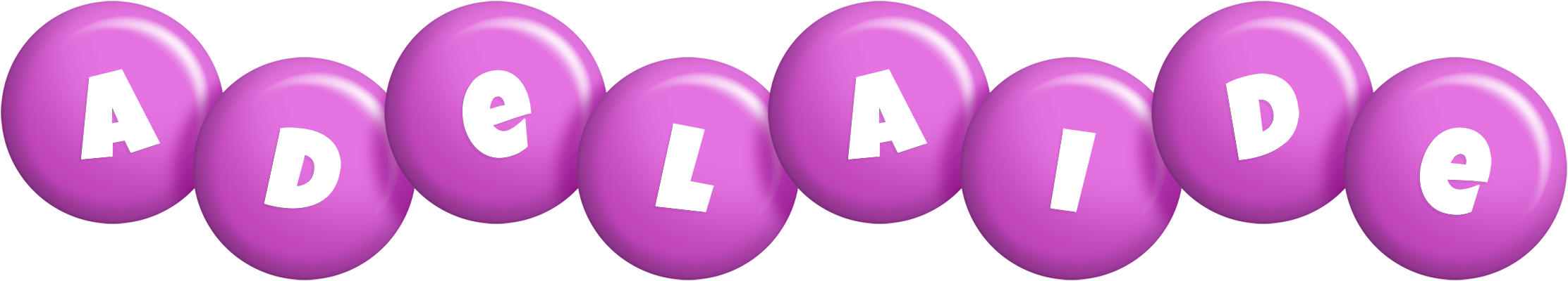 Adelaide candy-purple logo