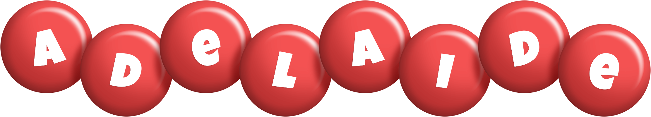 Adelaide candy-red logo