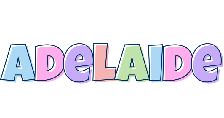 Adelaide pastel logo