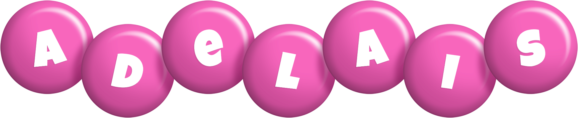 Adelais candy-pink logo
