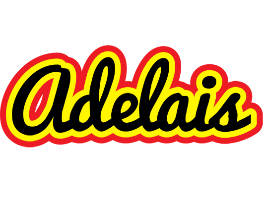 Adelais flaming logo
