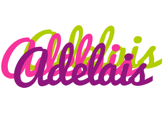 Adelais flowers logo