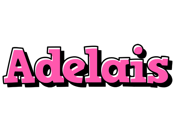 Adelais girlish logo