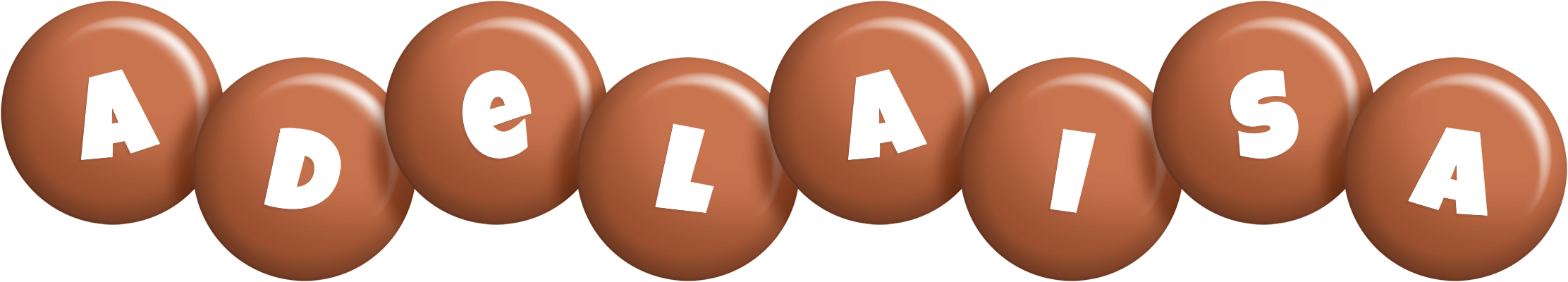 Adelaisa candy-brown logo