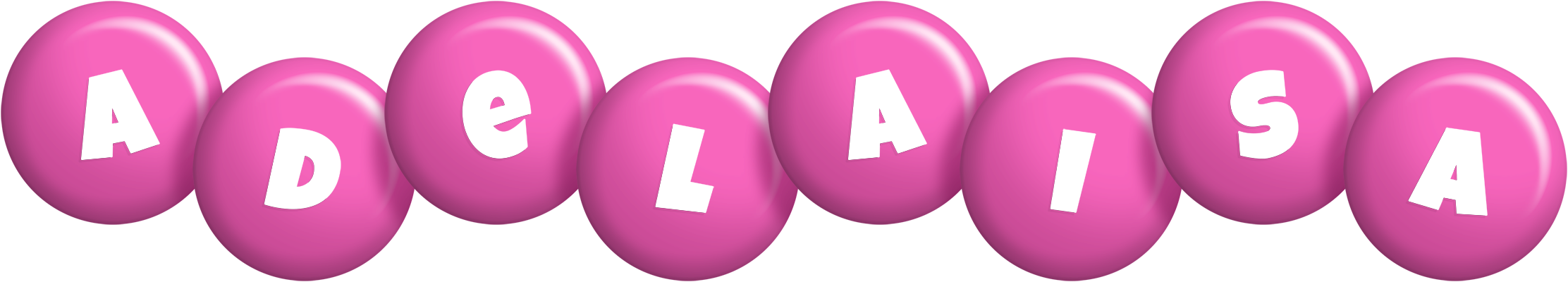 Adelaisa candy-pink logo