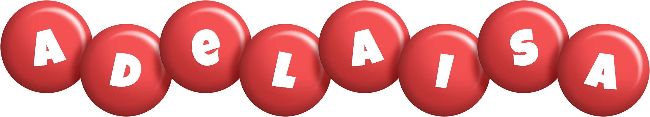 Adelaisa candy-red logo