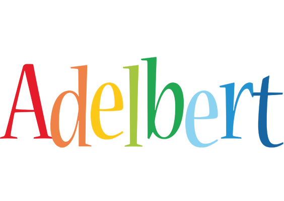 Adelbert birthday logo