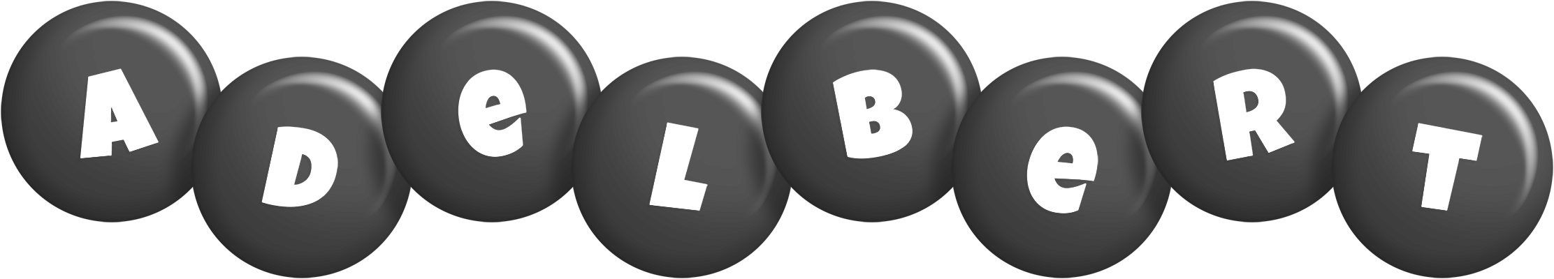 Adelbert candy-black logo