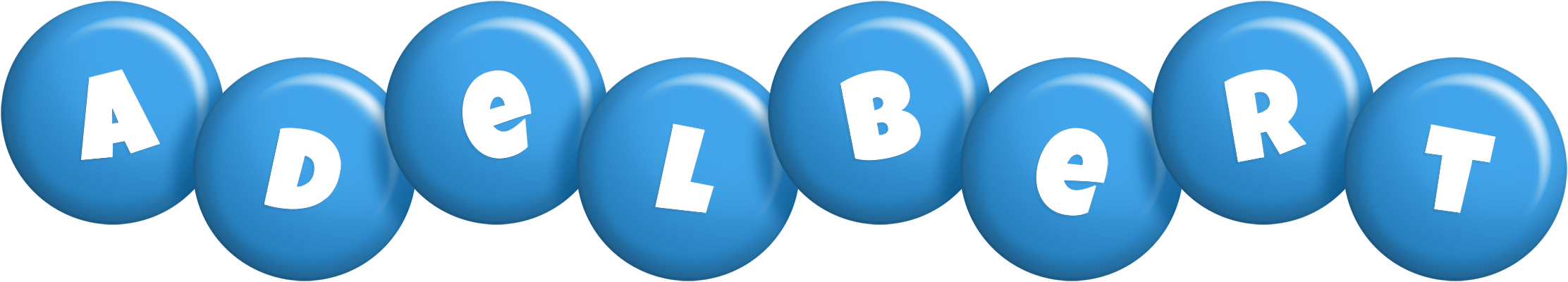 Adelbert candy-blue logo