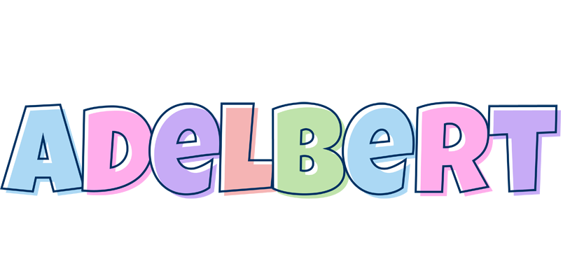 Adelbert pastel logo