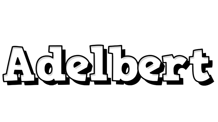 Adelbert snowing logo