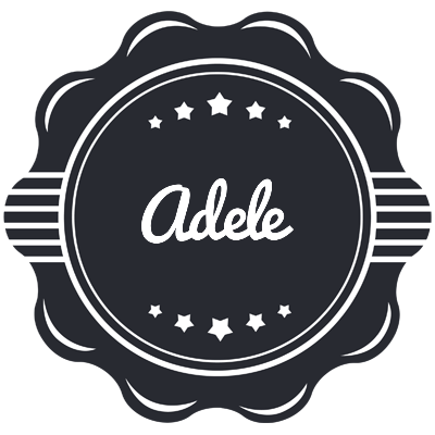 Adele badge logo
