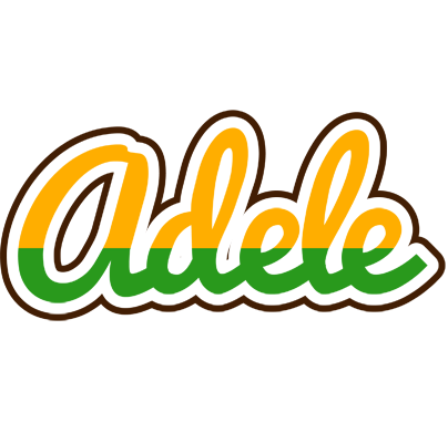 Adele banana logo