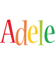 Adele birthday logo