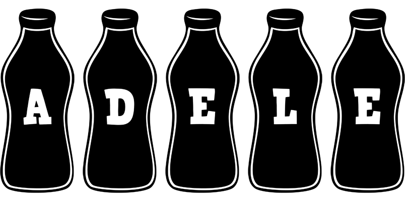 Adele bottle logo
