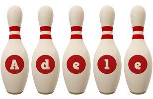 Adele bowling-pin logo