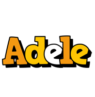 Adele cartoon logo