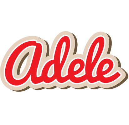 Adele chocolate logo