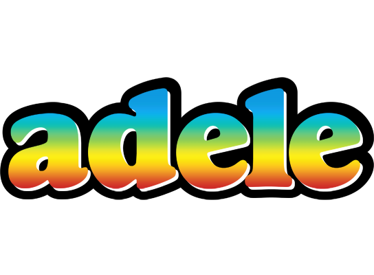 Adele color logo