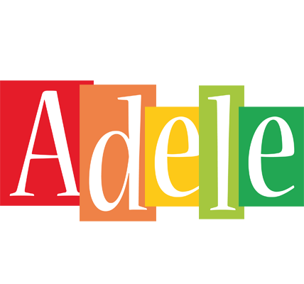 Adele colors logo