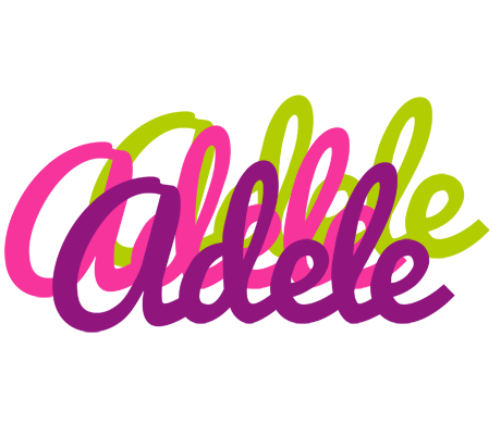 Adele flowers logo