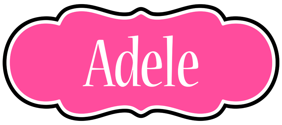 Adele invitation logo