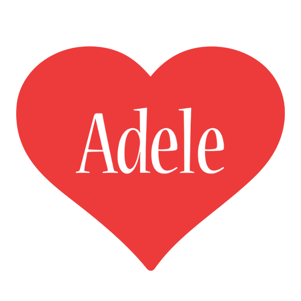 Adele love logo