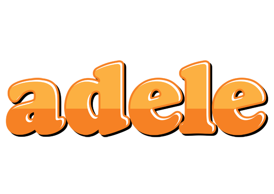 Adele orange logo