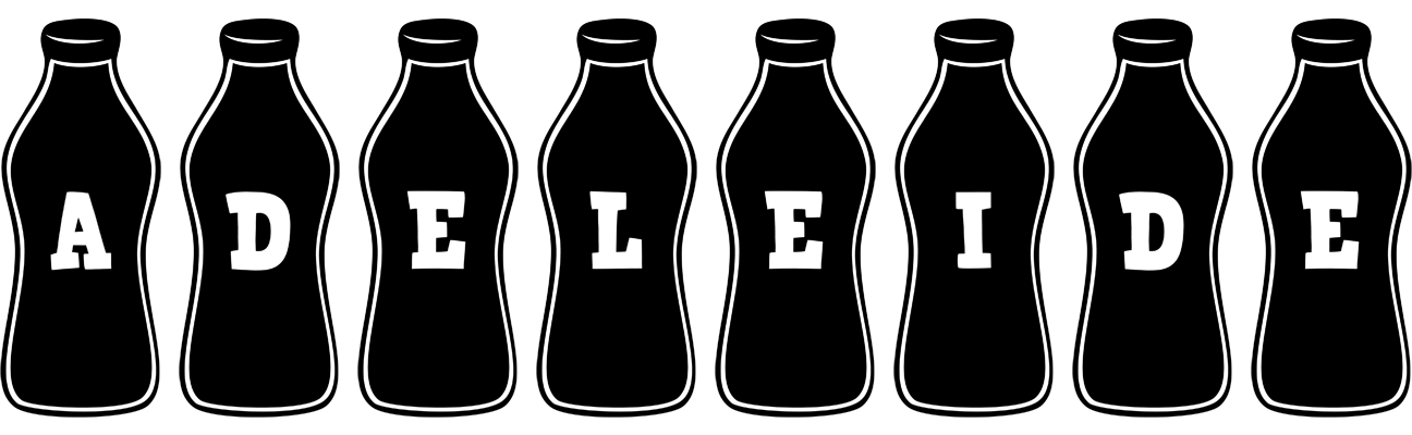 Adeleide bottle logo