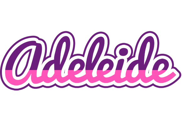 Adeleide cheerful logo