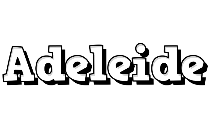 Adeleide snowing logo