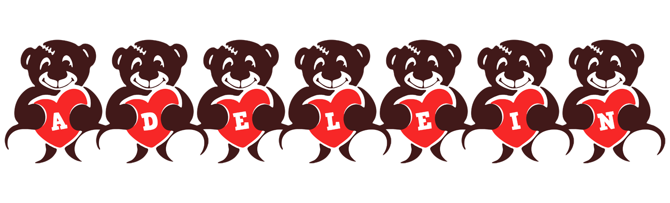 Adelein bear logo