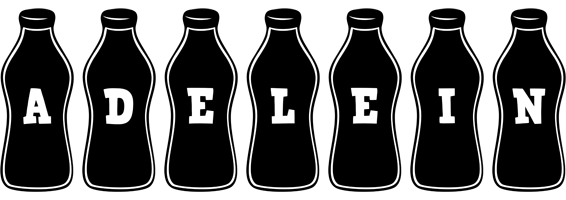 Adelein bottle logo