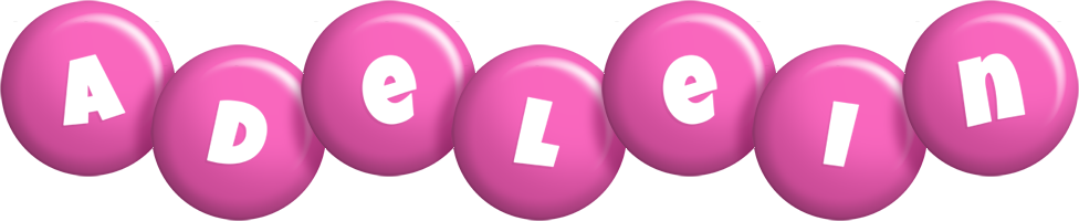 Adelein candy-pink logo