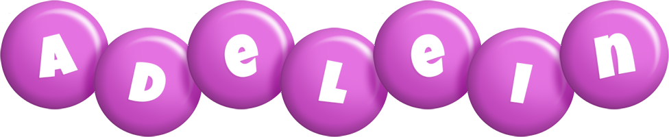 Adelein candy-purple logo