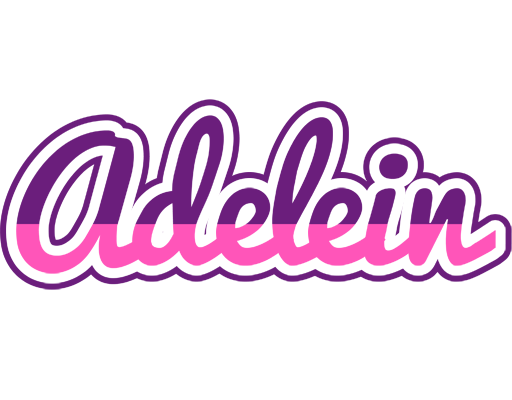 Adelein cheerful logo