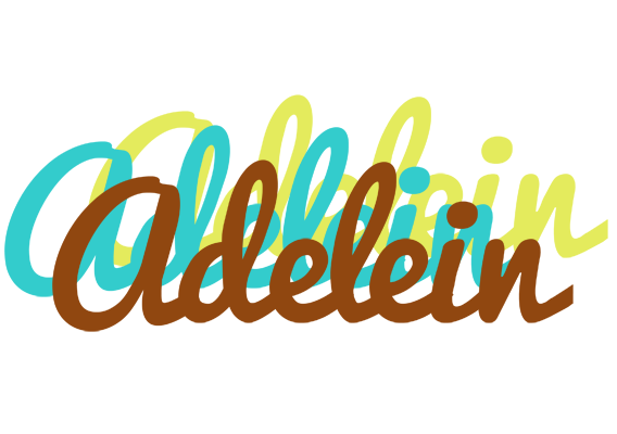 Adelein cupcake logo