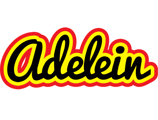 Adelein flaming logo