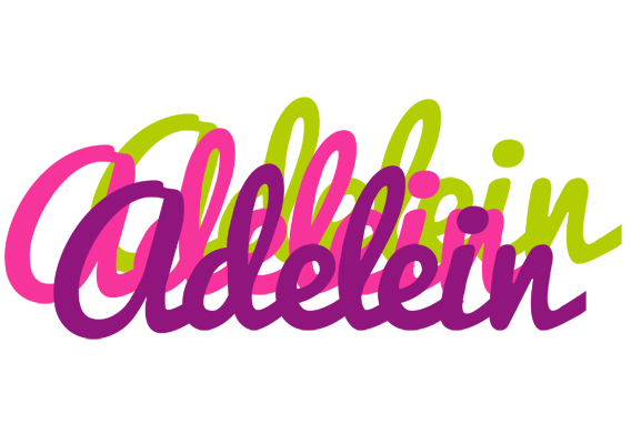 Adelein flowers logo