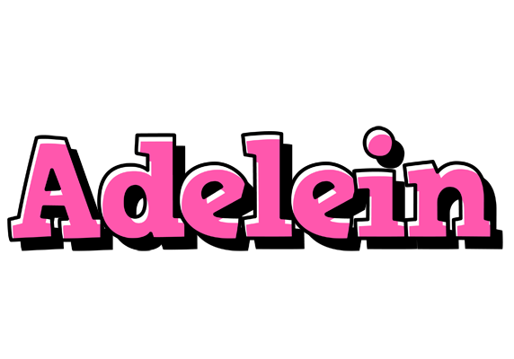Adelein girlish logo