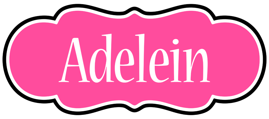 Adelein invitation logo