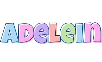 Adelein pastel logo