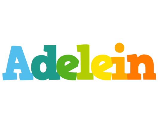 Adelein rainbows logo