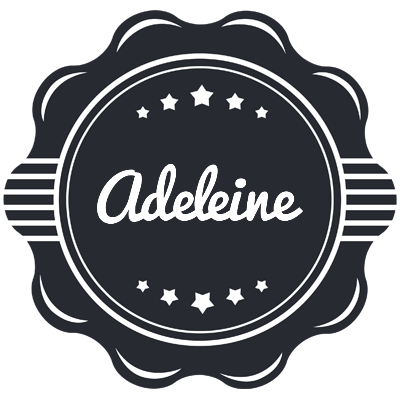 Adeleine badge logo
