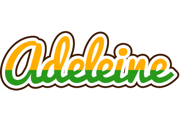 Adeleine banana logo