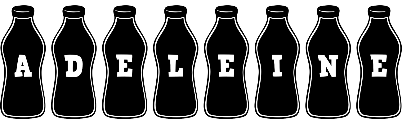 Adeleine bottle logo
