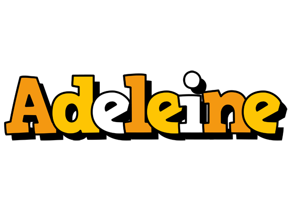 Adeleine cartoon logo