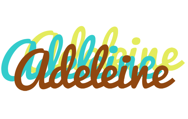 Adeleine cupcake logo