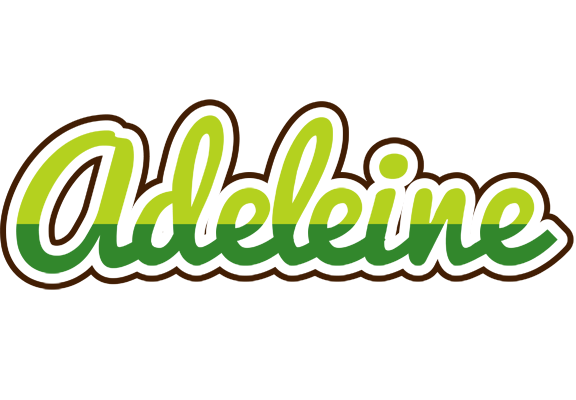 Adeleine golfing logo