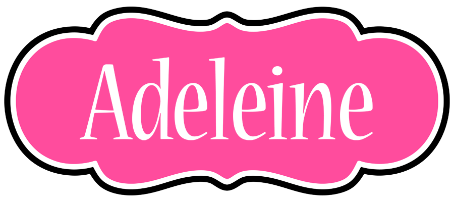 Adeleine invitation logo